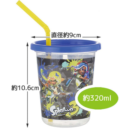Skater Made in Japan 320ml Skater Tumbler with Straw - Splatoon 3 Sih3St-A- Japan Figure Store - #1 Bring To You The Best Japanese Goods