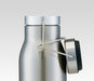 Skater 1L Ultra-Lightweight Silver Stainless Steel Water Bottle with Cold-Keeping Swing-Lock Ssw10- Japan Figure Store - #1 Bring To You The Best Japanese Goods