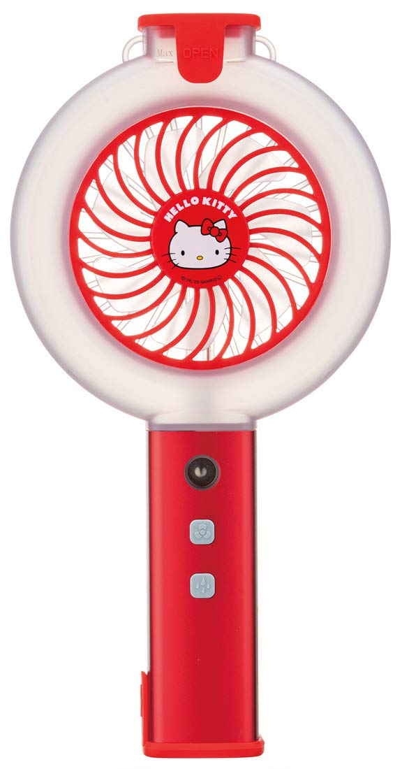 Skater Portable Electric Mist Fan USB Rechargeable Hello Kitty Design 10.8x20.75x3.7 cm- Japan Figure Store - #1 Bring To You The Best Japanese Goods