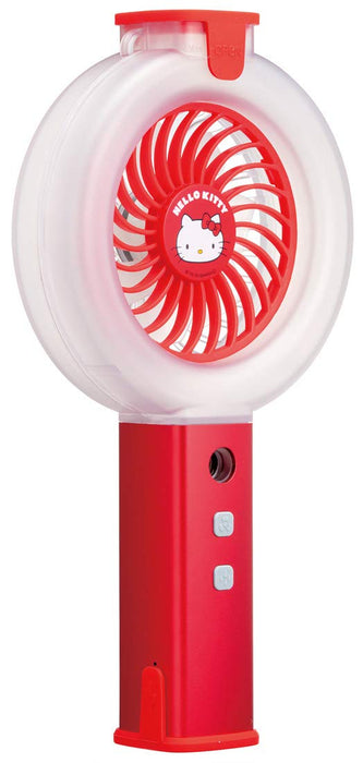 Skater Portable Electric Mist Fan USB Rechargeable Hello Kitty Design 10.8x20.75x3.7 cm- Japan Figure Store - #1 Bring To You The Best Japanese Goods