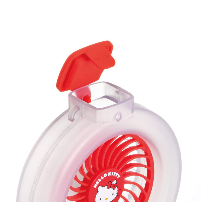 Skater Portable Electric Mist Fan USB Rechargeable Hello Kitty Design 10.8x20.75x3.7 cm- Japan Figure Store - #1 Bring To You The Best Japanese Goods