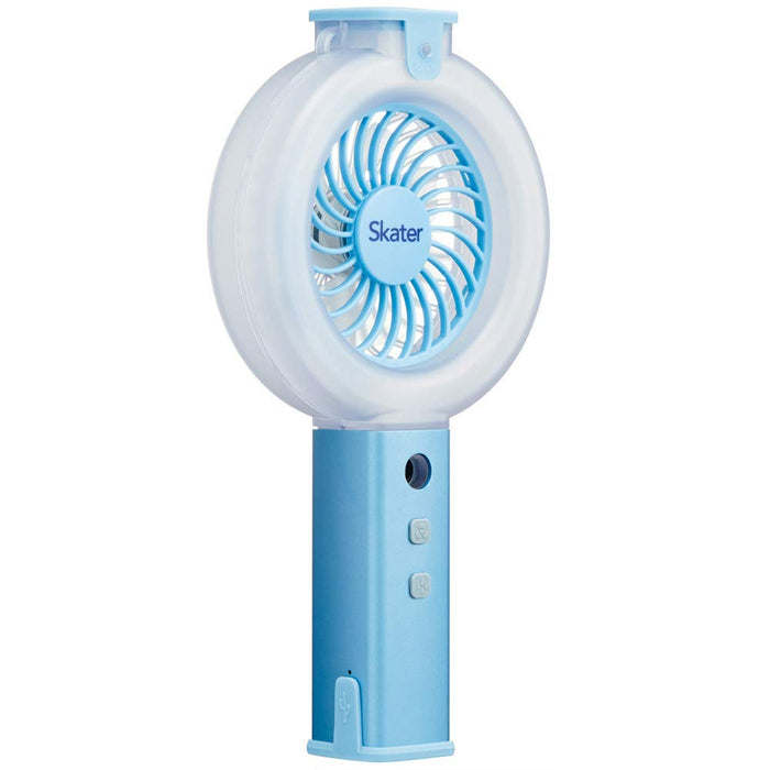 Skater Portable Handy Mist Fan USB Rechargeable Blue 10.8x20.75x3.7cm- Japan Figure Store - #1 Bring To You The Best Japanese Goods