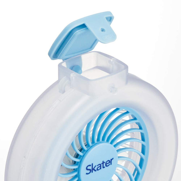 Skater Portable Handy Mist Fan USB Rechargeable Blue 10.8x20.75x3.7cm- Japan Figure Store - #1 Bring To You The Best Japanese Goods