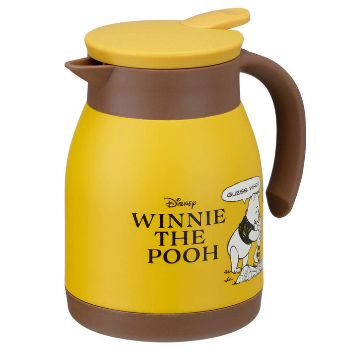 Skater Disney Winnie The Pooh 600ml Double Walled Stainless Steel Vacuum Pot- Japan Figure Store - #1 Bring To You The Best Japanese Goods