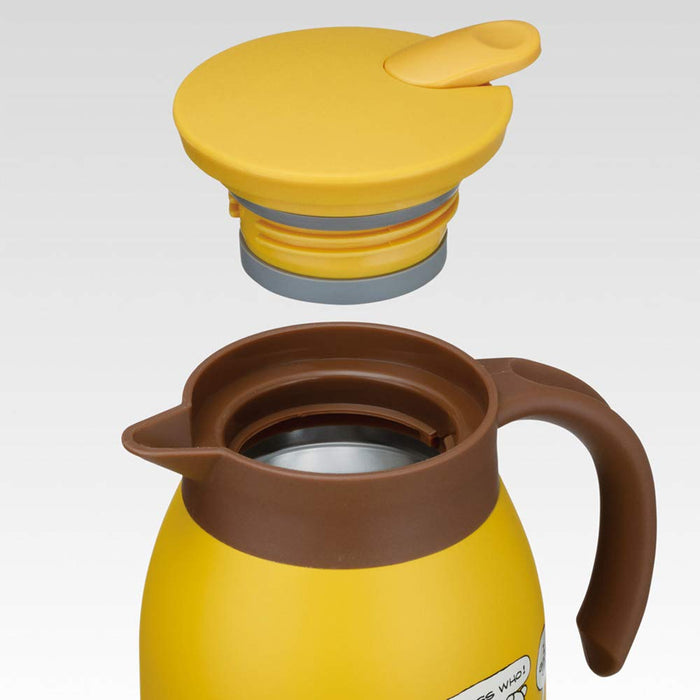 Skater Disney Winnie The Pooh 600ml Double Walled Stainless Steel Vacuum Pot- Japan Figure Store - #1 Bring To You The Best Japanese Goods