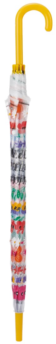 Skater Long 60cm Snoopy Flower Design Vinyl Umbrella - UBV1N-A Model- Japan Figure Store - #1 Bring To You The Best Japanese Goods