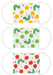 Skater Antibacterial Gauze Mask for Babies 2-4 Years 3pk Very Hungry Caterpillar 8.8x6.5cm- Japan Figure Store - #1 Bring To You The Best Japanese Goods