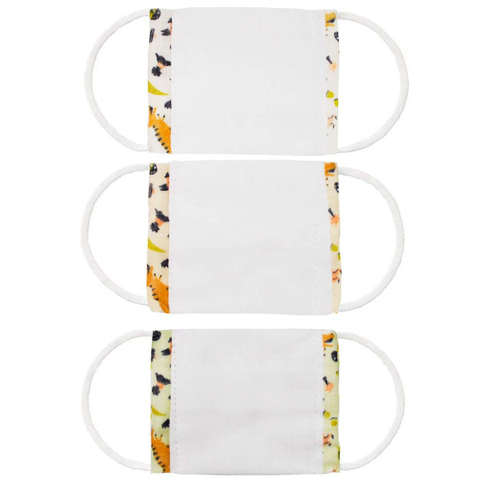 Skater Antibacterial Washable Gauze Mask Pack of 3 for Babies 2-4 Years Dinosaur Design- Japan Figure Store - #1 Bring To You The Best Japanese Goods