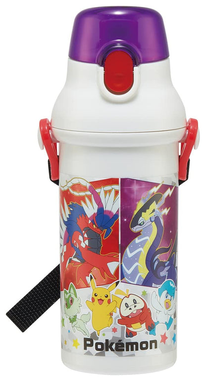 Skater 480ml Pokemon 23 Kids Antibacterial Water Bottle Plastic Made in Japan- Japan Figure Store - #1 Bring To You The Best Japanese Goods