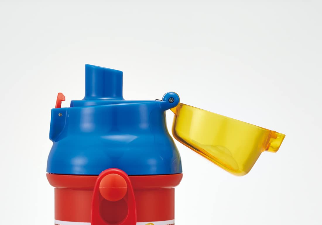 Skater Super Mario Kids 480ml Antibacterial Plastic Water Bottle Made in Japan- Japan Figure Store - #1 Bring To You The Best Japanese Goods