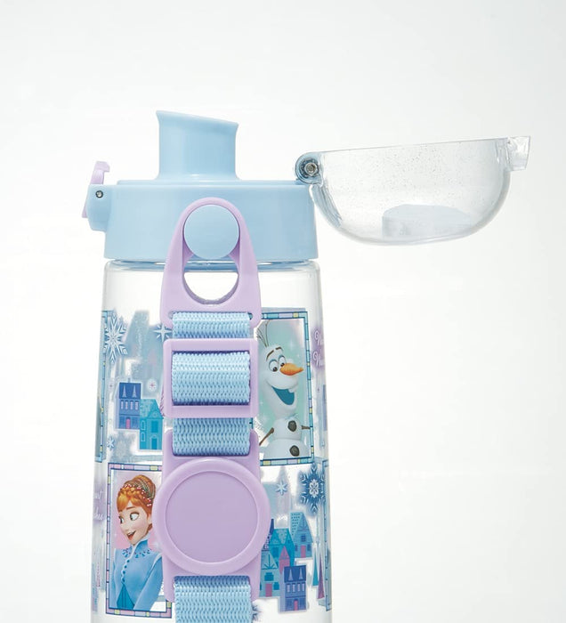 Skater Disney Frozen One-Push 500ml Water Bottle for Kids Girls- Japan Figure Store - #1 Bring To You The Best Japanese Goods