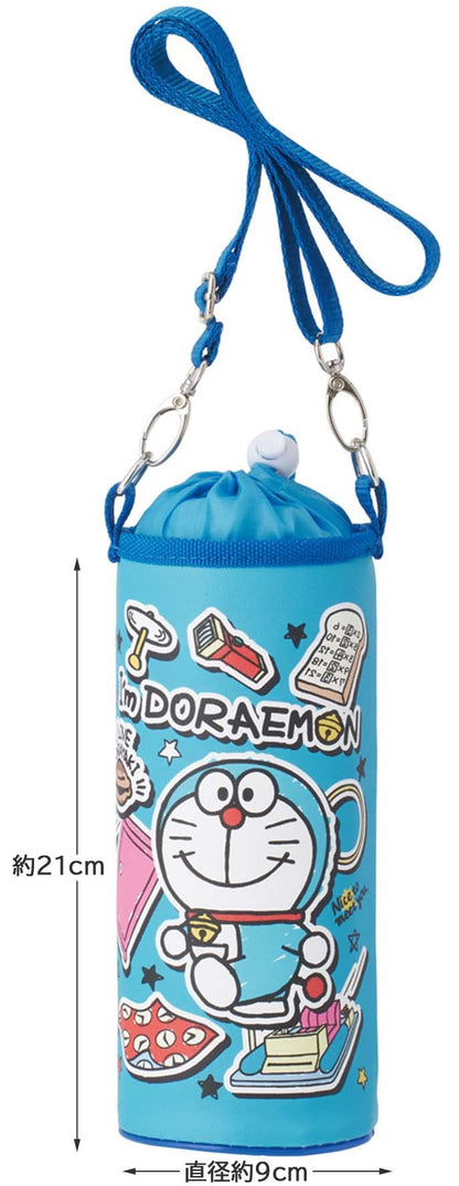 Skater Doraemon Sticker Water Bottle Cover and Case Sanrio Multi Size Pvpf7-A- Japan Figure Store - #1 Bring To You The Best Japanese Goods