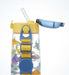 Skater Dinosaur 480ml Clear Kids Water Bottle with Straw for Boys- Japan Figure Store - #1 Bring To You The Best Japanese Goods
