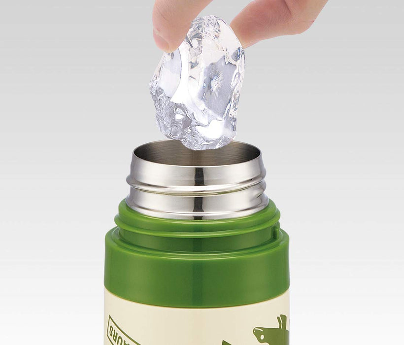 Skater 470ml Stainless Steel Dinosaur Water Bottle with Cover for Boys- Japan Figure Store - #1 Bring To You The Best Japanese Goods