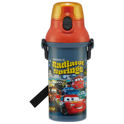 Skater Kid-Friendly Lightweight Antibacterial Water Bottle Disney Cars 24 480Ml - Made in Japan- Japan Figure Store - #1 Bring To You The Best Japanese Goods