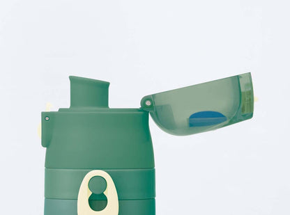 Skater Snorlax Pokemon Kids' Stainless Steel Water Bottle 470ml - Sports Collection- Japan Figure Store - #1 Bring To You The Best Japanese Goods