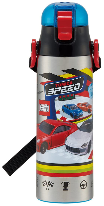 Skater 580ML Stainless Steel Sports Water Bottle for Boys - Tomica 23- Japan Figure Store - #1 Bring To You The Best Japanese Goods