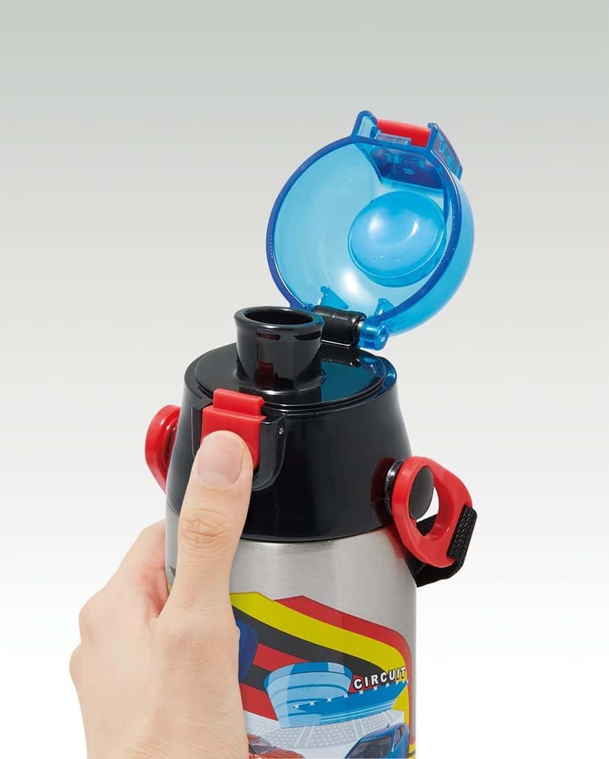 Skater 580ML Stainless Steel Sports Water Bottle for Boys - Tomica 23- Japan Figure Store - #1 Bring To You The Best Japanese Goods