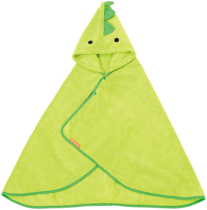 Skater Dinosaur Hooded Bath Poncho Quick-Drying & Water-Absorbing 108cm x 92cm- Japan Figure Store - #1 Bring To You The Best Japanese Goods