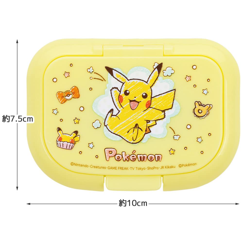 Skater Wet Wipes Lid Cover Skater Hand Wipes Lid - Pokemon Design Wtl1Ag-A- Japan Figure Store - #1 Bring To You The Best Japanese Goods