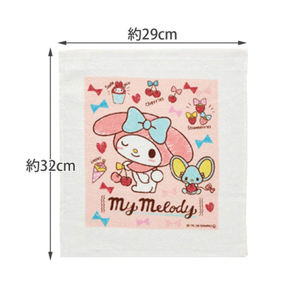 Skater My Melody Snack Time 3-Pack Wet Towel - Oac1T Skater- Japan Figure Store - #1 Bring To You The Best Japanese Goods