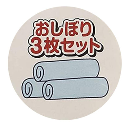 Skater Plarail Wet Towel 3-Pack - High Quality Skater Hygiene Product- Japan Figure Store - #1 Bring To You The Best Japanese Goods