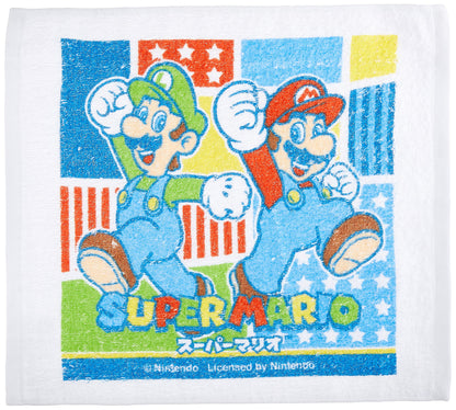 Skater Super Mario 17 Wet Towel Set Made in Japan by Skater- Japan Figure Store - #1 Bring To You The Best Japanese Goods