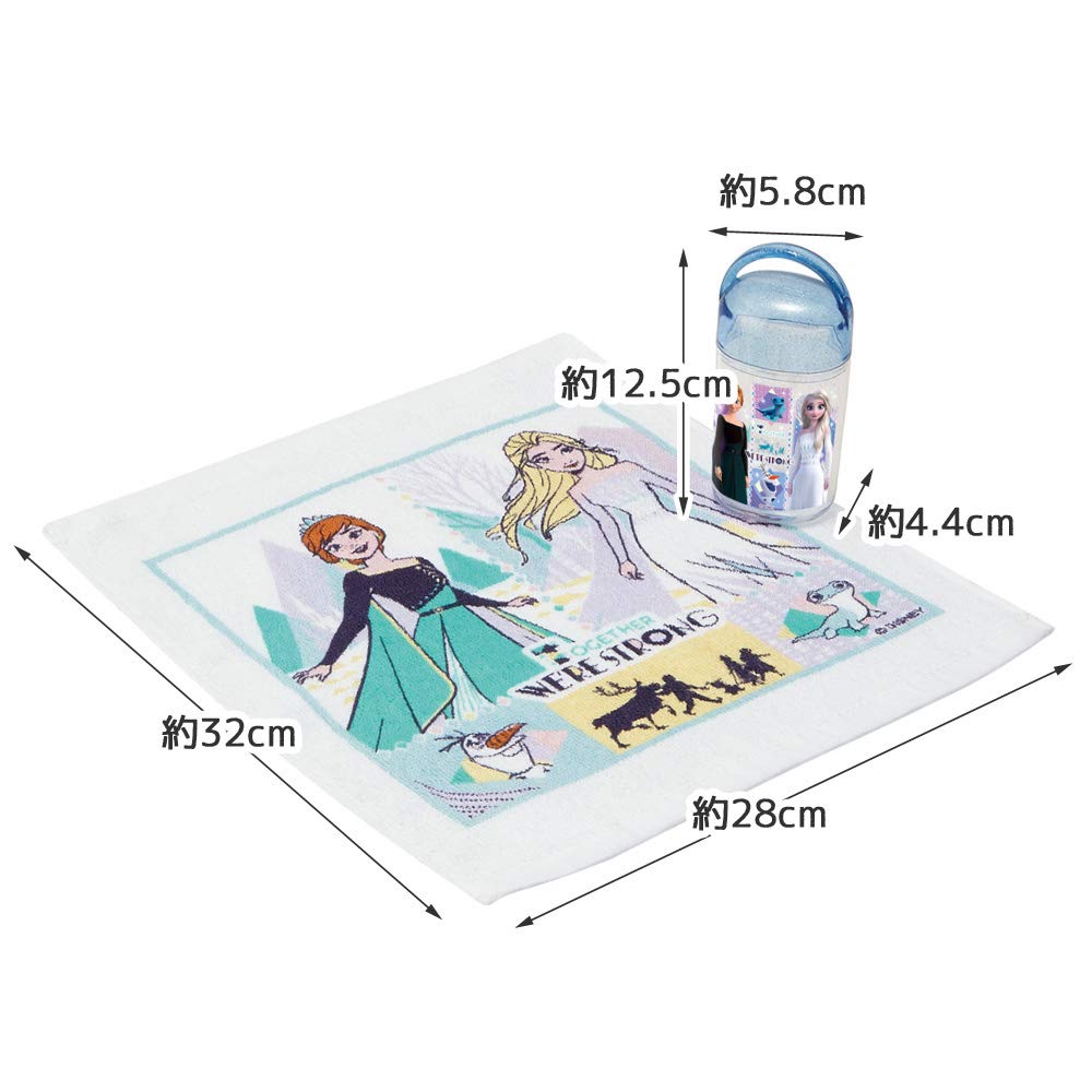 Skater Disney Frozen 21 Wet Towel Set with Case by Skater- Japan Figure Store - #1 Bring To You The Best Japanese Goods