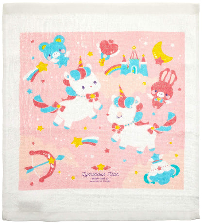 Skater Unicorn Wet Towel Set with Case 32 x 30.5cm Made in Japan - OA5- Japan Figure Store - #1 Bring To You The Best Japanese Goods