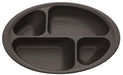 Skater Black Wood Grain Divider Plate Easy-Scooping Made in Japan NLPS1- Japan Figure Store - #1 Bring To You The Best Japanese Goods