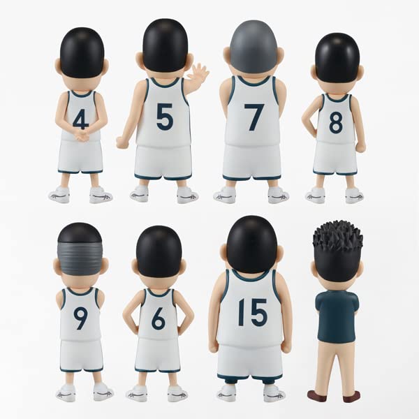 Toei Animation Slam Dunk First Slam Dunk Figure Collection Sanno Team Set of 8- Japan Figure Store - #1 Bring To You The Best Japanese Goods