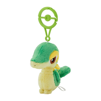 Pokemon Center Snivy Mascot Plush Keychain With Carabiner Clip- Japan Figure Store - #1 Bring To You The Best Japanese Goods