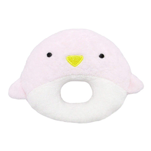 Sanei Boeki Soft 12cm Pink Penguin Plush Toy - Animal Rattle for Babies- Japan Figure Store - #1 Bring To You The Best Japanese Goods