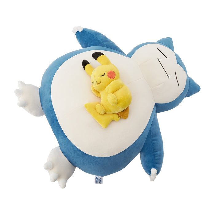 Pokemon Center Soft Plush Toy Snorlax and Pikachu for Sleep and Goodnight- Japan Figure Store - #1 Bring To You The Best Japanese Goods