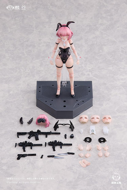 Sushing Bunny Rapid Action Squad 1/12 Scale Painted Movable Figure