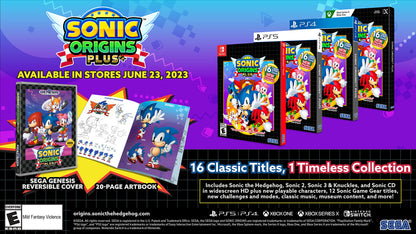 Sega Sonic Origins Plus Switch Import North America Version