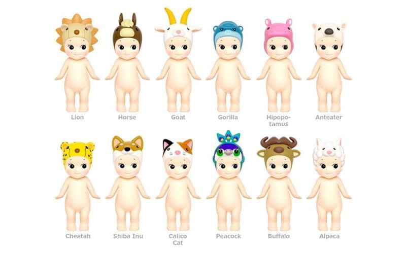 Sonnyangel Animal Series V4-1 Collectible Figurine - 1 Random Box