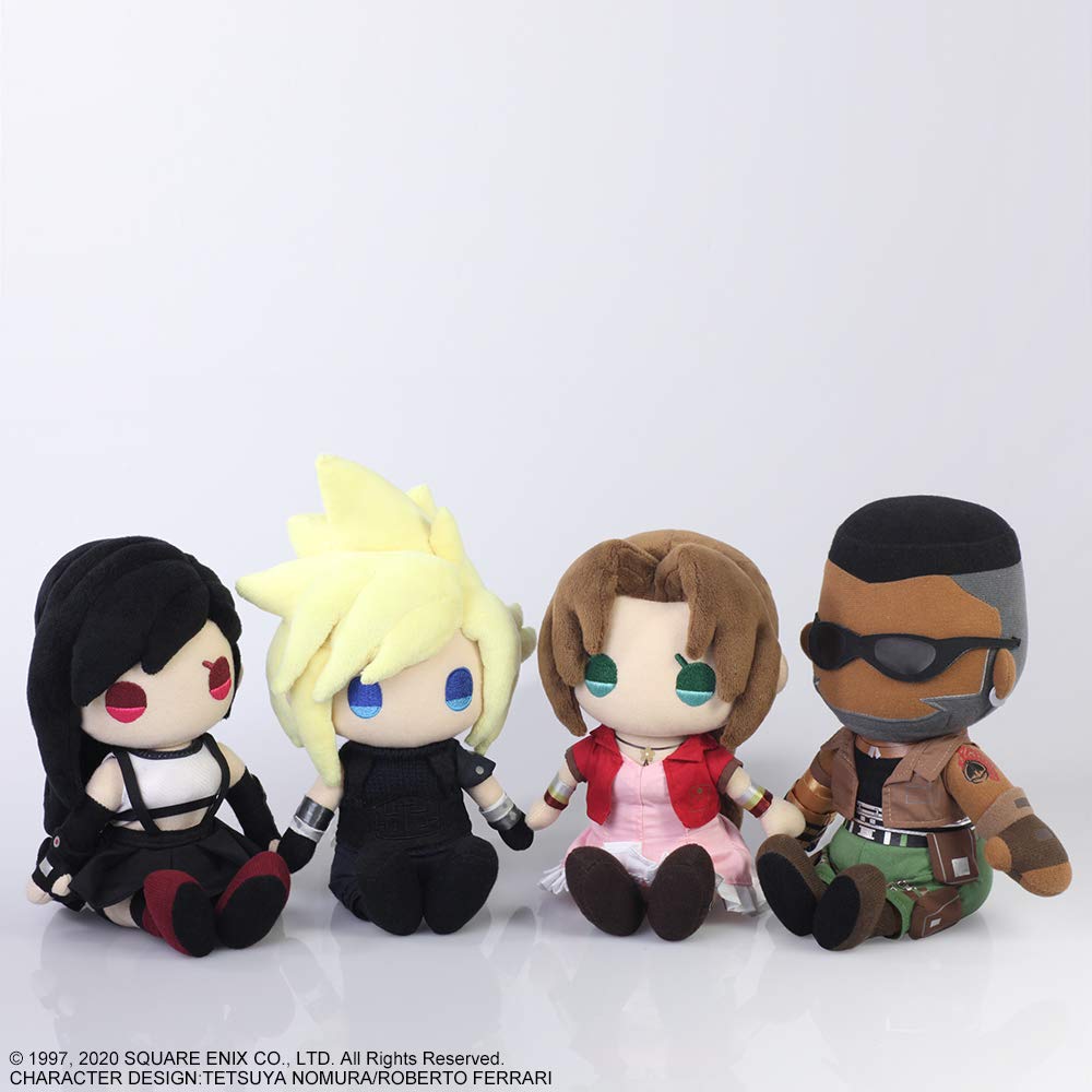Square Enix Final Fantasy VII Remake Aerith Plush Doll Japan Edition- Japan Figure Store - #1 Bring To You The Best Japanese Goods