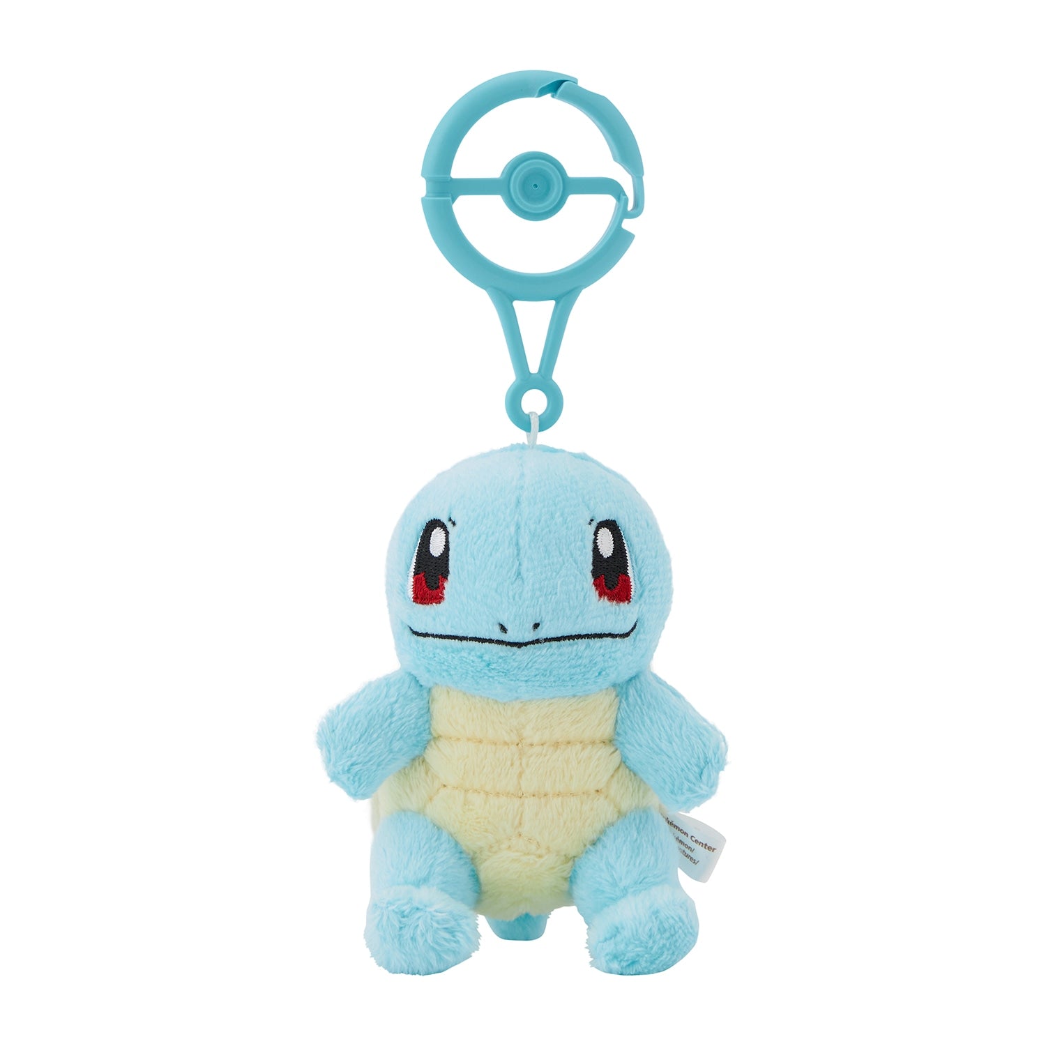 Pokemon Center Squirtle Mascot Keychain with Carabiner Clip Accessory- Japan Figure Store - #1 Bring To You The Best Japanese Goods