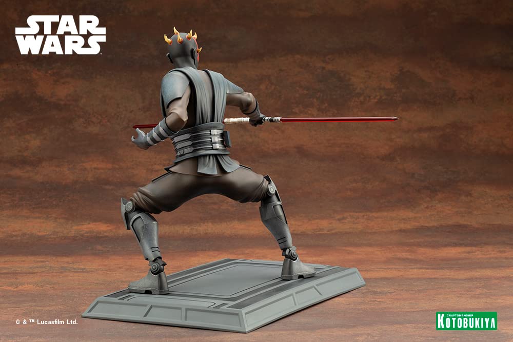 Kotobukiya Star Wars The Clone Wars 1/7 Darth Maul Artfx Figure- Japan Figure Store - #1 Bring To You The Best Japanese Goods
