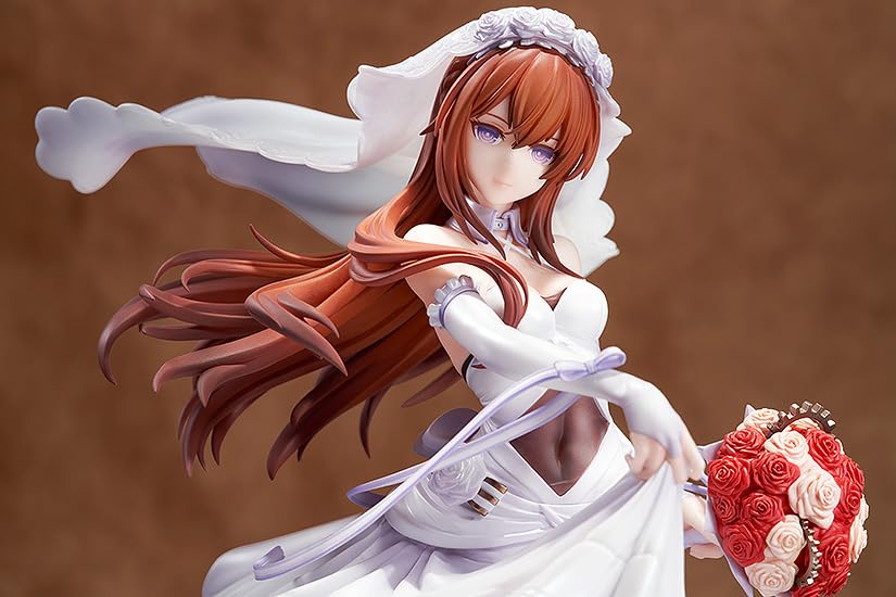 Good Smile Arts Shanghai Makise Kurisu Wedding Dress Ver 1/7 Figure- Japan Figure Store - #1 Bring To You The Best Japanese Goods