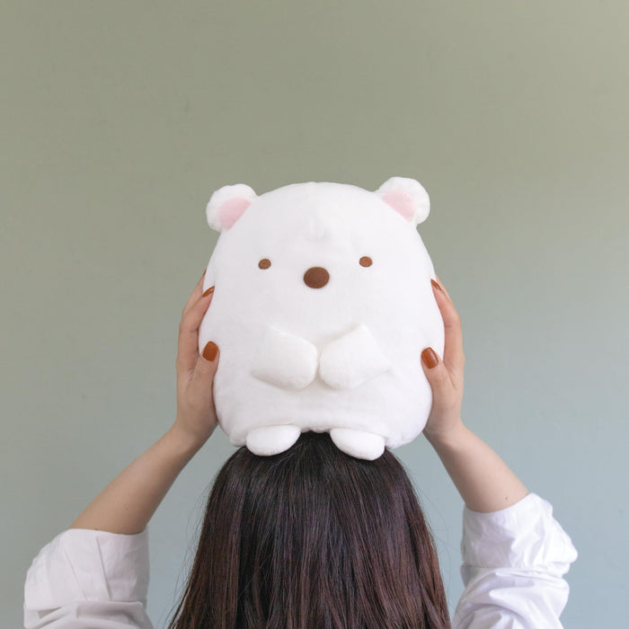 San-X Sumikko Gurashi Polar Bear Plush Toy Soft Stuffed Animal- Japan Figure Store - #1 Bring To You The Best Japanese Goods