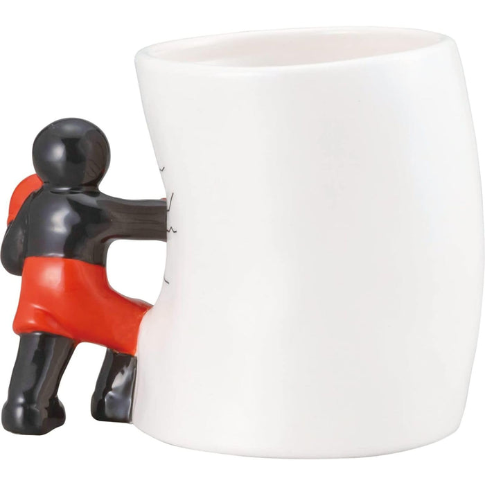 Sun Art Stress Punch Mug 350Ml White Durable Ceramic Fun Tableware San3872