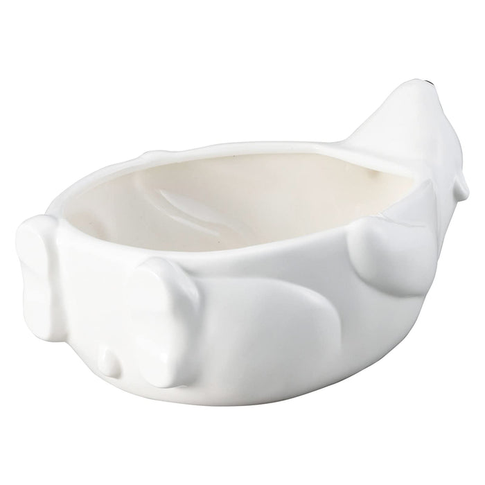Sun Art Arctic Polar Bear Bowl Medium 1400ML White Noodle Bowl SAN3644