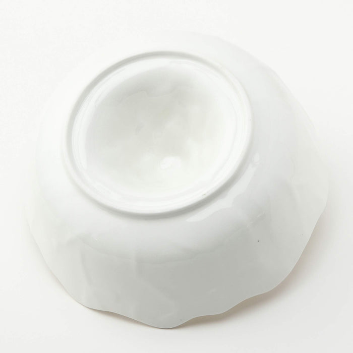 Sun Art Arctic Polar Bear Somen Bowl Medium 20Cm White Tableware