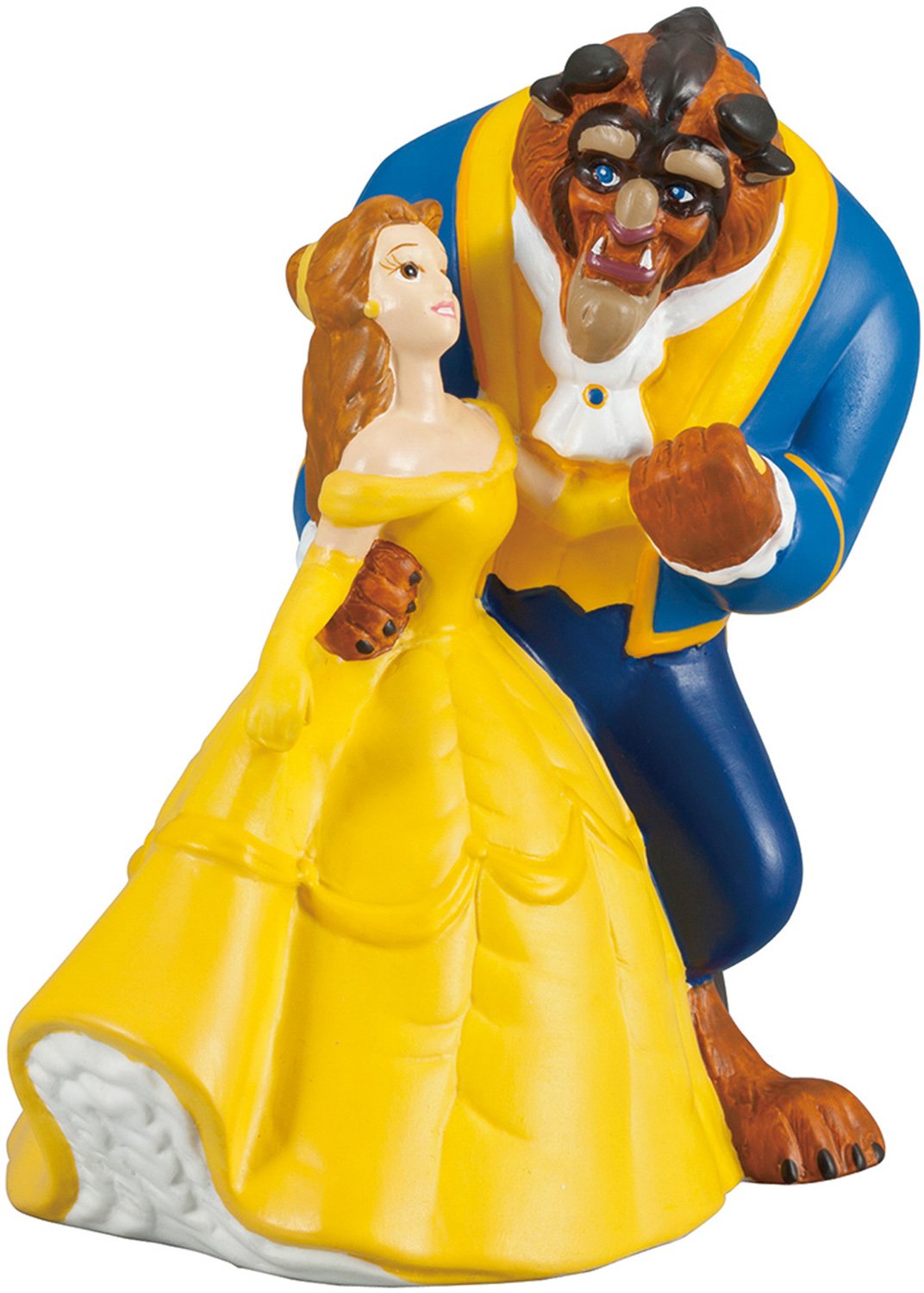 Sun Art Disney Beauty and the Beast Belle Beast Piggy Bank SAN2738 Yellow- Japan Figure Store - #1 Bring To You The Best Japanese Goods