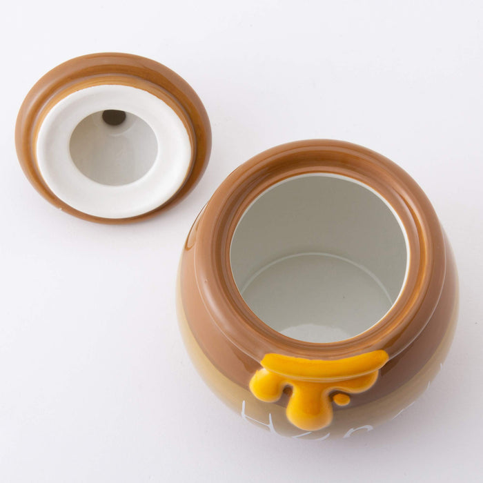 Sun Art Disney Winnie The Pooh Honey Pot Canister 13.5cm Tableware Storage- Japan Figure Store - #1 Bring To You The Best Japanese Goods