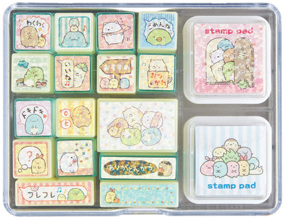 SAN-X Sumikko Gurashi Stamp Set- Japan Figure Store - #1 Bring To You The Best Japanese Goods