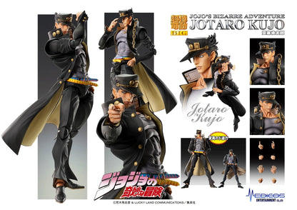 MEDICOS Super Action Statue Big Jotaro Kujo Figure Jojo'S Bizarre Adventure: Stardust Crusaders- Japan Figure Store - #1 Bring To You The Best Japanese Goods
