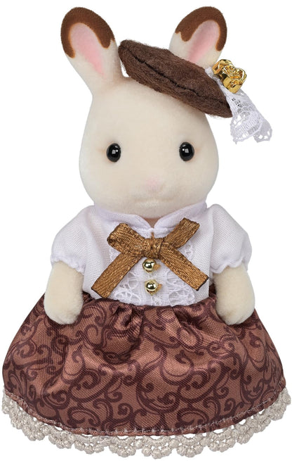 Epoch Sylvanian Families Chocolate Rabbit Family C-74 Dollhouse Set Ages 3+- Japan Figure Store - #1 Bring To You The Best Japanese Goods